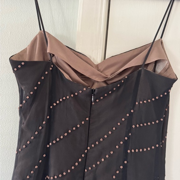 Sonja Kiefer Women’s Silhouette Y2K Baby Doll Style Beaded Gown size XS - Picture 16 of 16